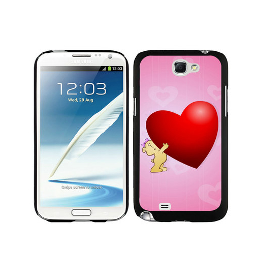 Valentine Heart Samsung Galaxy Note 2 Cases DQZ - Click Image to Close